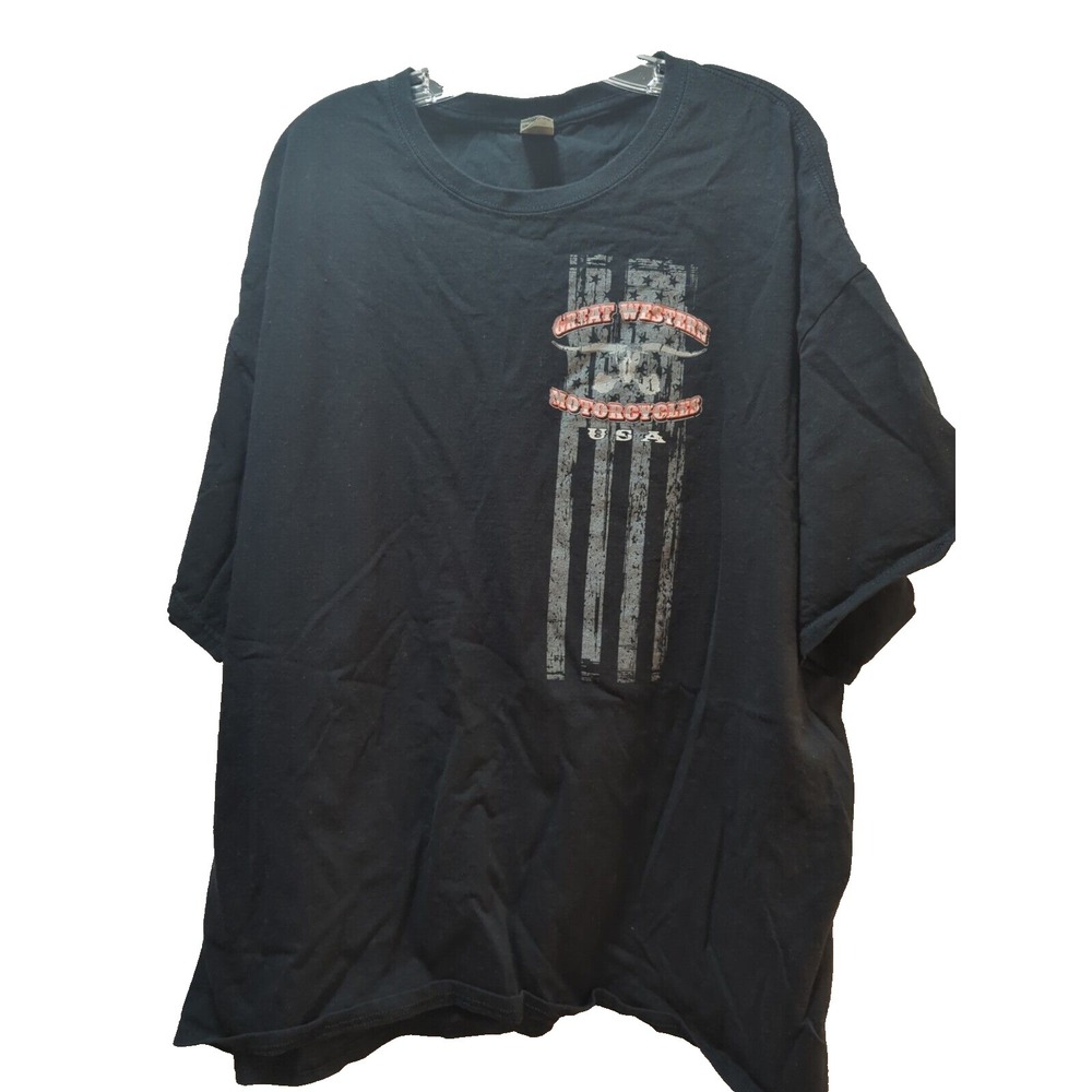 Great Western‎ Motorcycles Statesville North Carolina USA XXL Men's t-shirt
